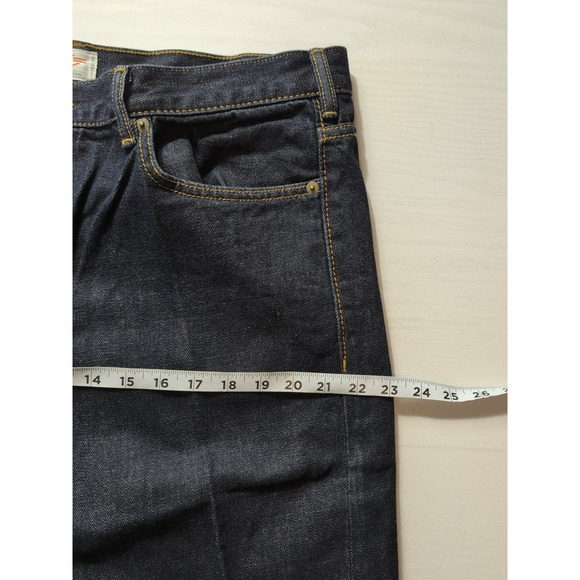 Dockers Mens Jeans 36x29 Mid-Rise Straight Leg Dark Wash Denim Casual Black - Picture 10 of 16
